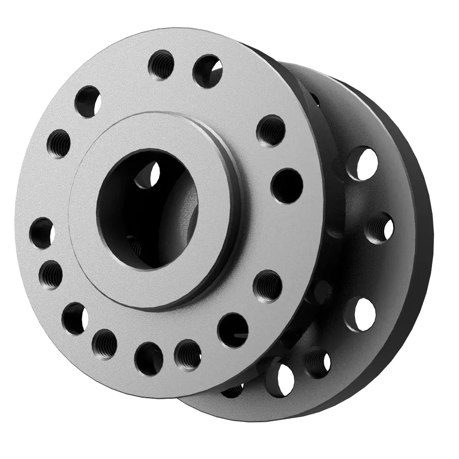 Widetrack axle widening rings